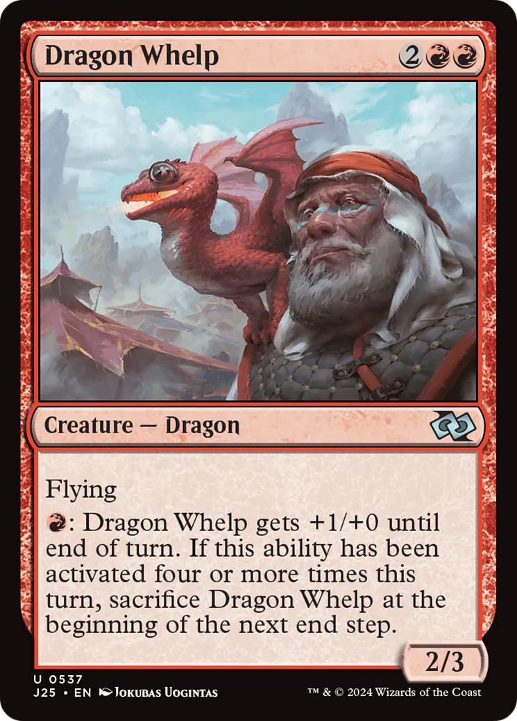 Dragon Whelp — Foundations Jumpstart — Magic: The Gathering