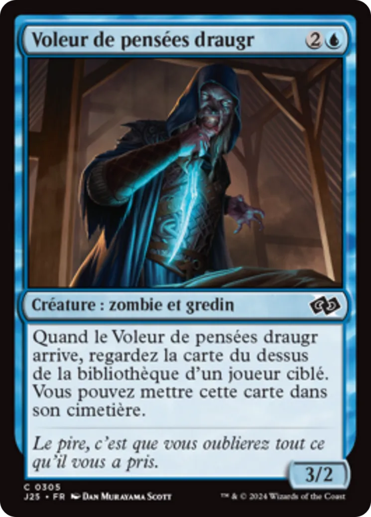 Voleur de pensées draugr — Foundations Jumpstart — Magic: The Gathering
