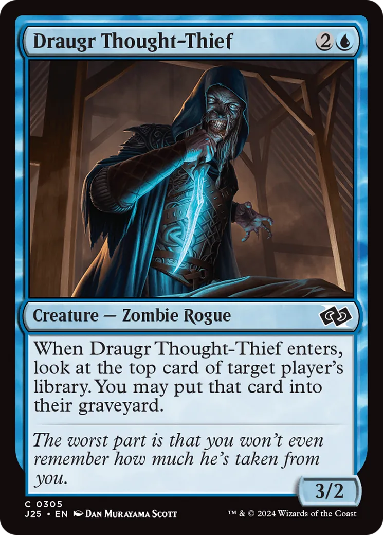 Draugr Thought-Thief — Foundations Jumpstart — Magic: The Gathering