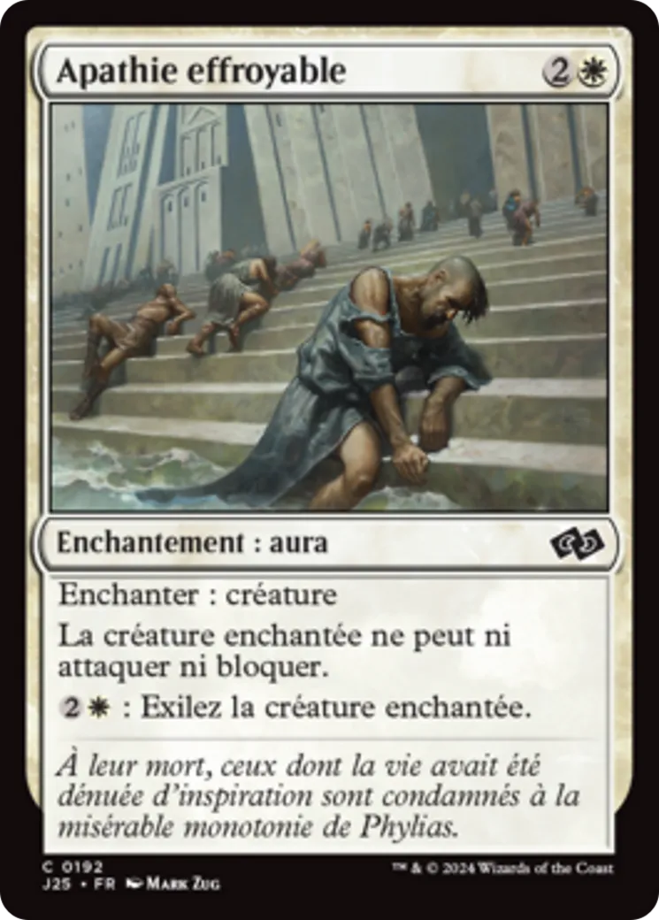 Apathie effroyable — Foundations Jumpstart — Magic: The Gathering