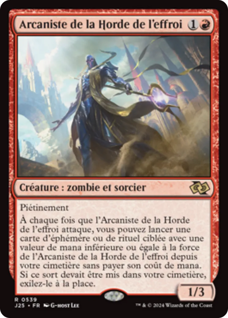 Arcaniste de la Horde de l'effroi — Foundations Jumpstart — Magic: The Gathering