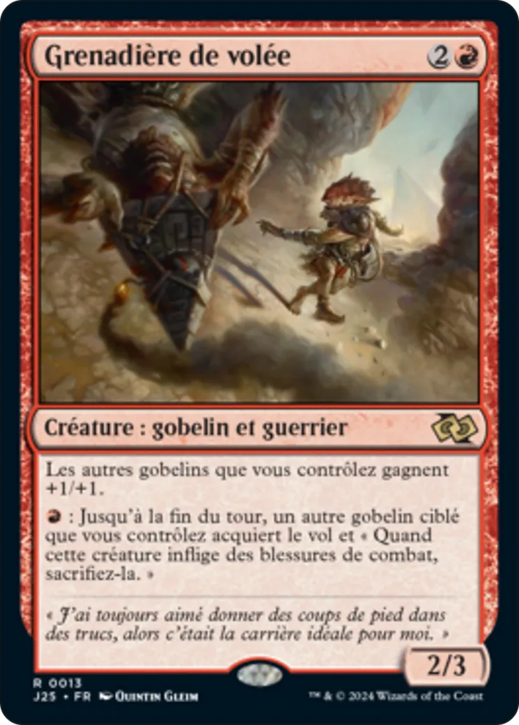 Grenadière de volée — Foundations Jumpstart — Magic: The Gathering
