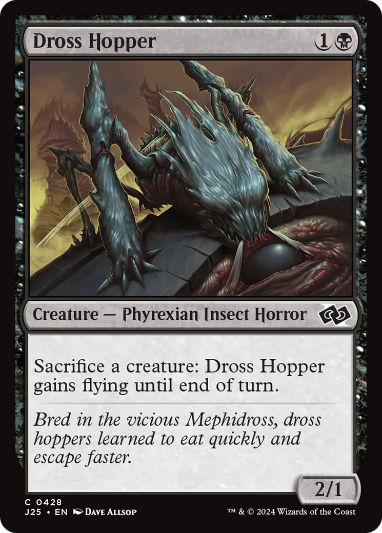 Dross Hopper — Foundations Jumpstart — Magic: The Gathering