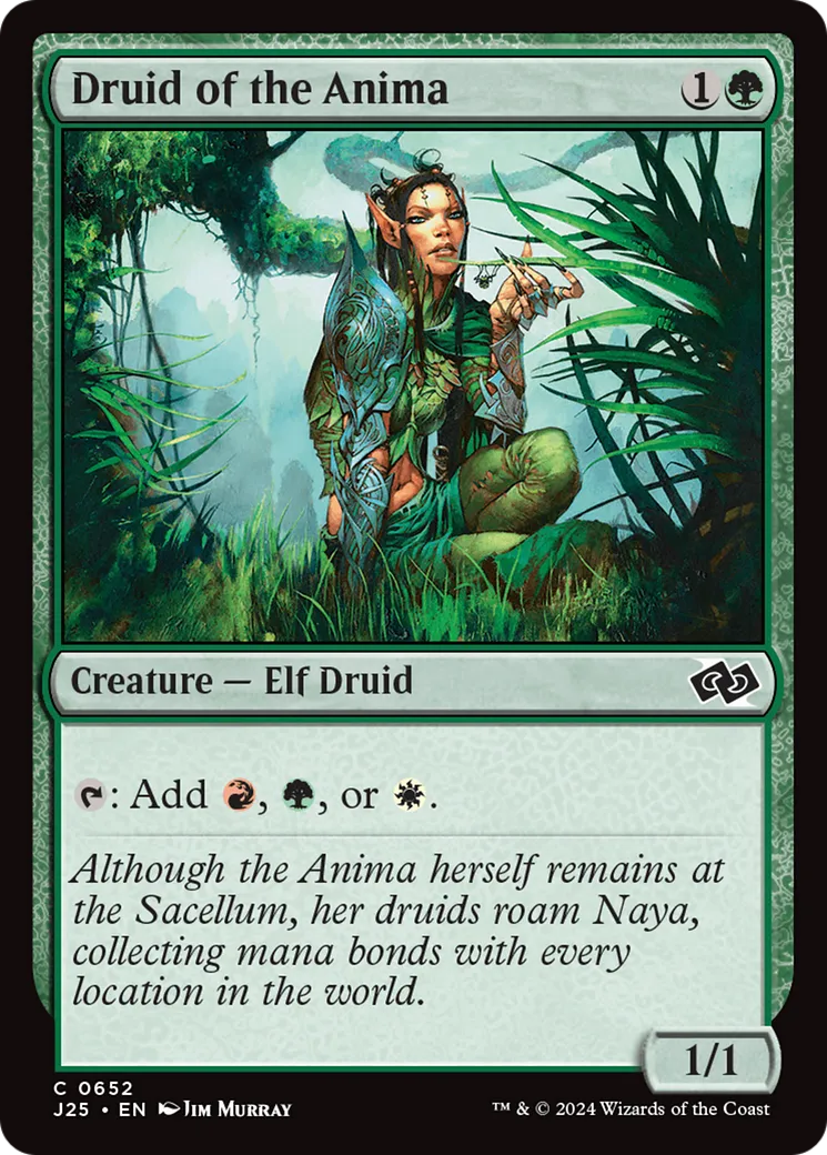 Druid of the Anima — Foundations Jumpstart — Magic: The Gathering