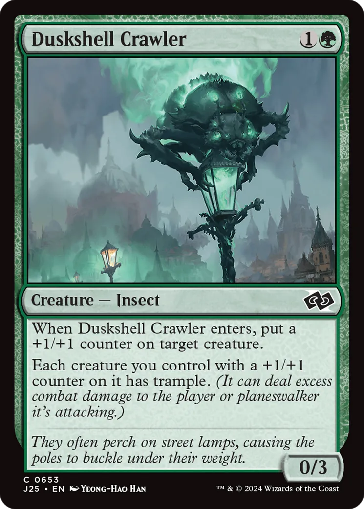 Duskshell Crawler — Foundations Jumpstart — Magic: The Gathering