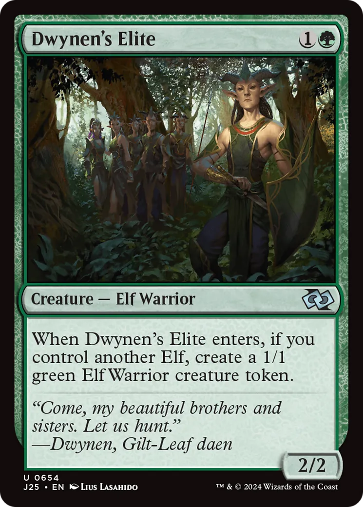 Dwynen's Elite — Foundations Jumpstart — Magic: The Gathering