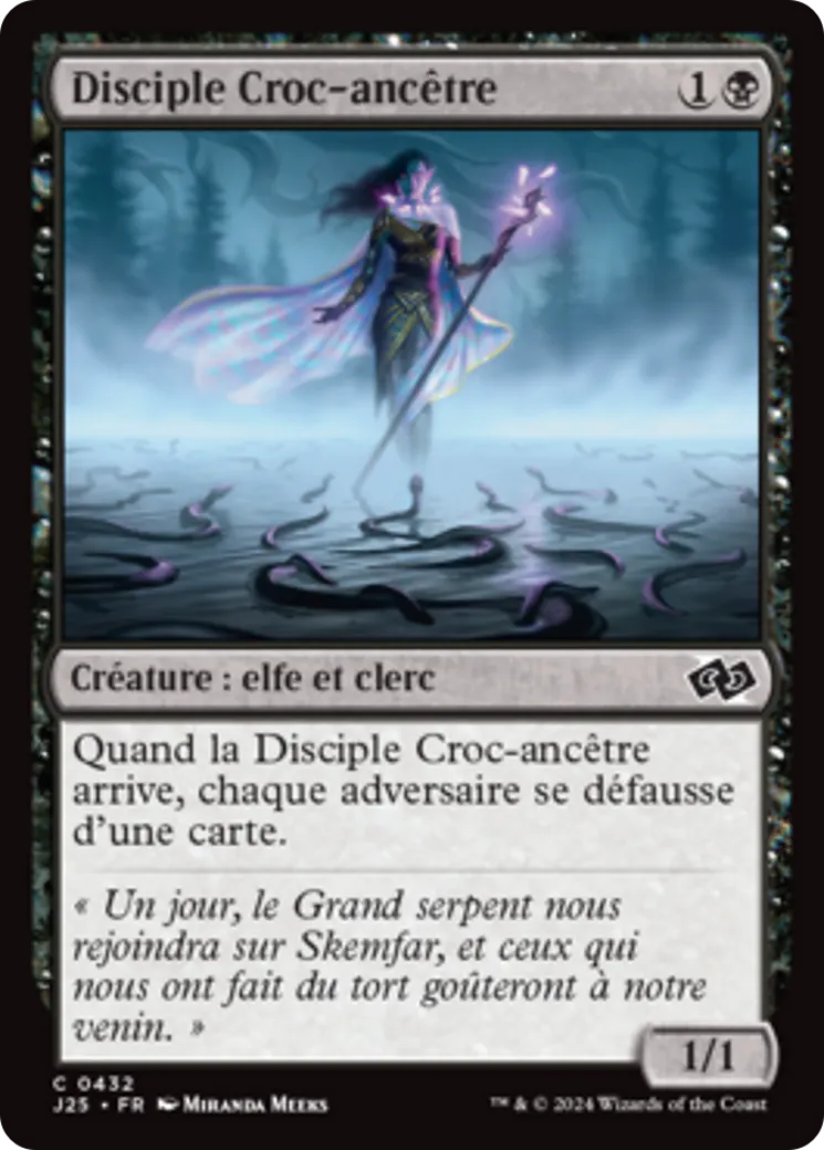 Disciple Croc-ancêtre — Foundations Jumpstart — Magic: The Gathering