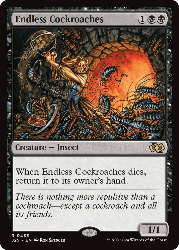 Endless Cockroaches — Foundations Jumpstart — Magic: The Gathering