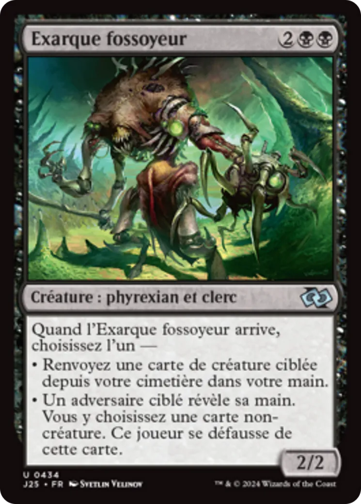 Exarque fossoyeur — Foundations Jumpstart — Magic: The Gathering