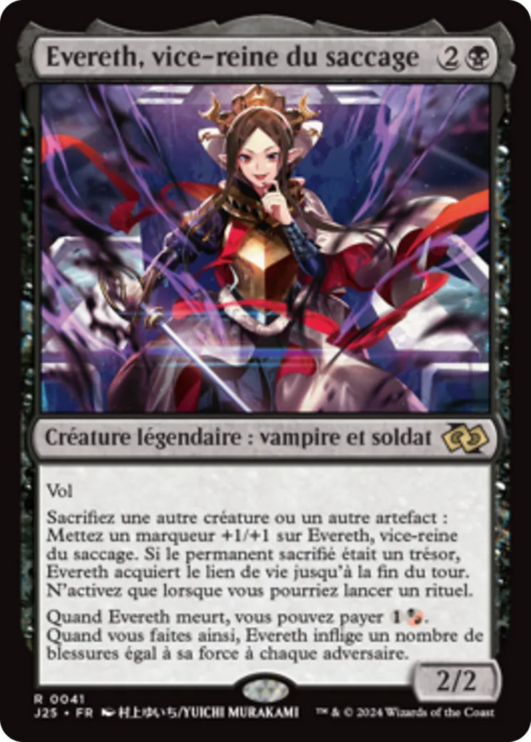 Evereth, vice-reine du saccage — Foundations Jumpstart — Magic: The Gathering
