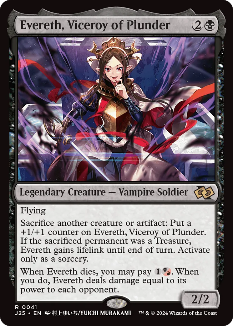 Evereth, Viceroy of Plunder — Foundations Jumpstart — Magic: The Gathering