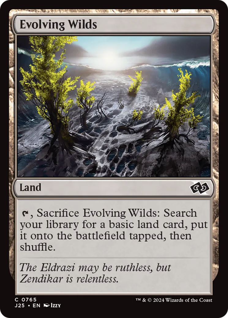 Evolving Wilds — Foundations Jumpstart — Magic: The Gathering