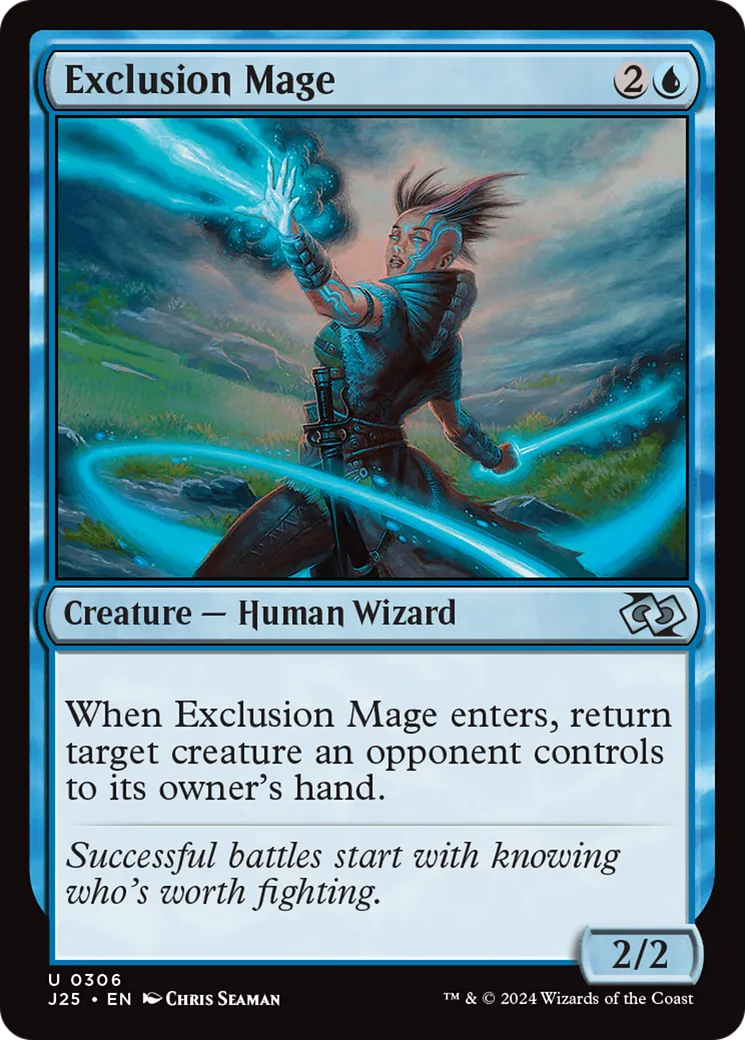 Exclusion Mage — Foundations Jumpstart — Magic: The Gathering