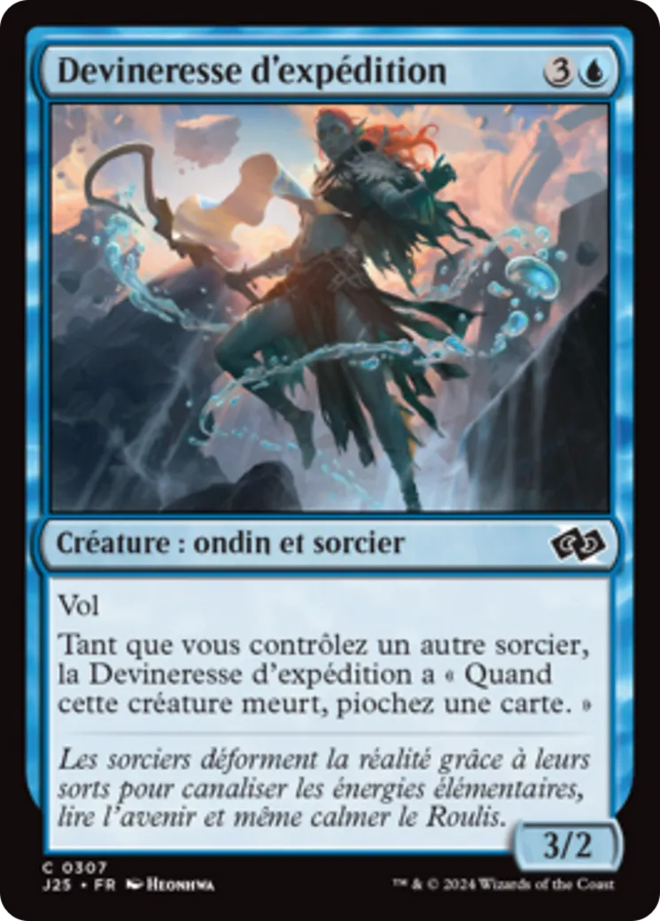 Devineresse d'expédition — Foundations Jumpstart — Magic: The Gathering
