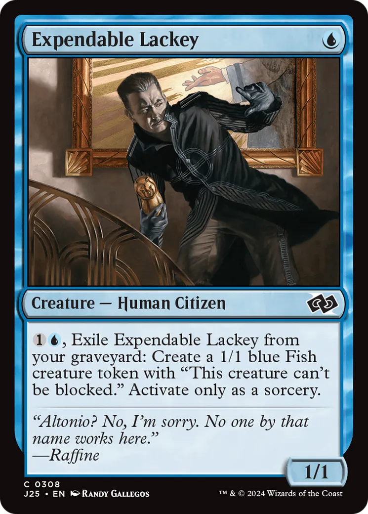 Expendable Lackey — Foundations Jumpstart — Magic: The Gathering