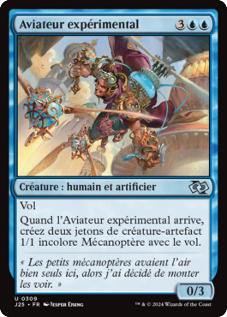 Aviateur expérimental — Foundations Jumpstart — Magic: The Gathering
