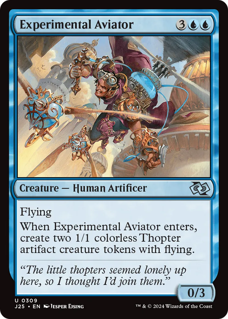 Experimental Aviator — Foundations Jumpstart — Magic: The Gathering