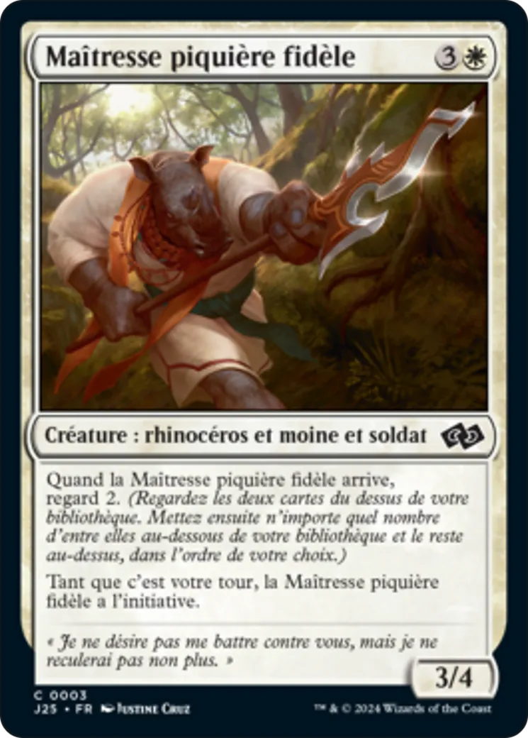 Maîtresse piquière fidèle — Foundations Jumpstart — Magic: The Gathering