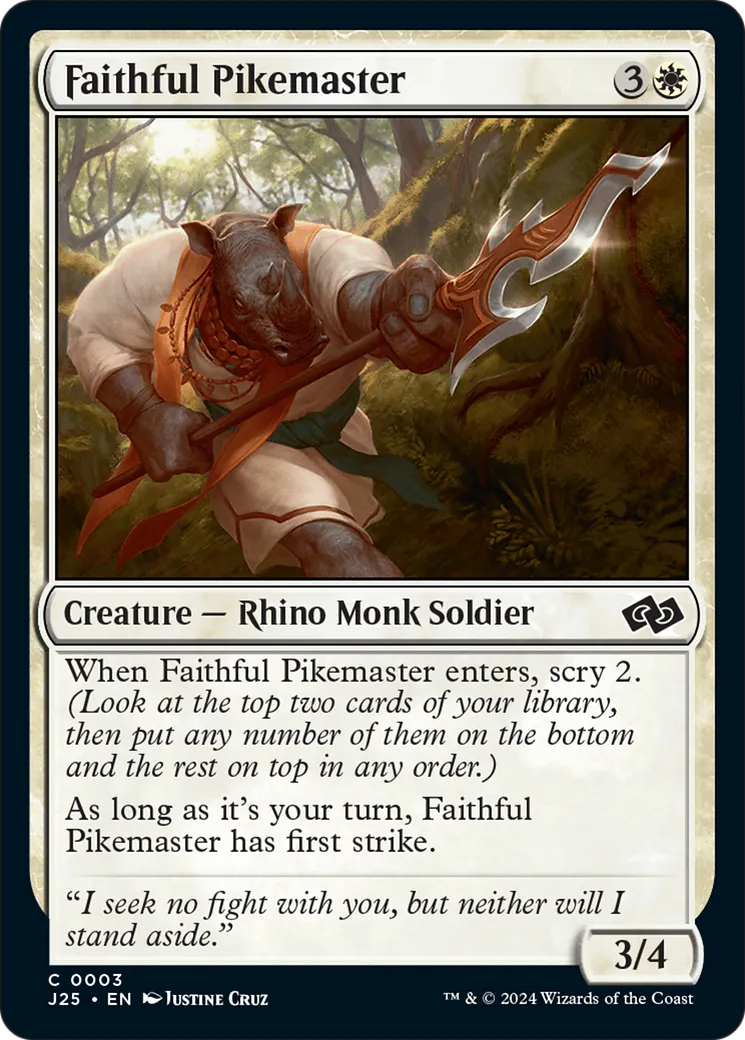 Maîtresse piquière fidèle — Foundations Jumpstart — Magic: The Gathering
