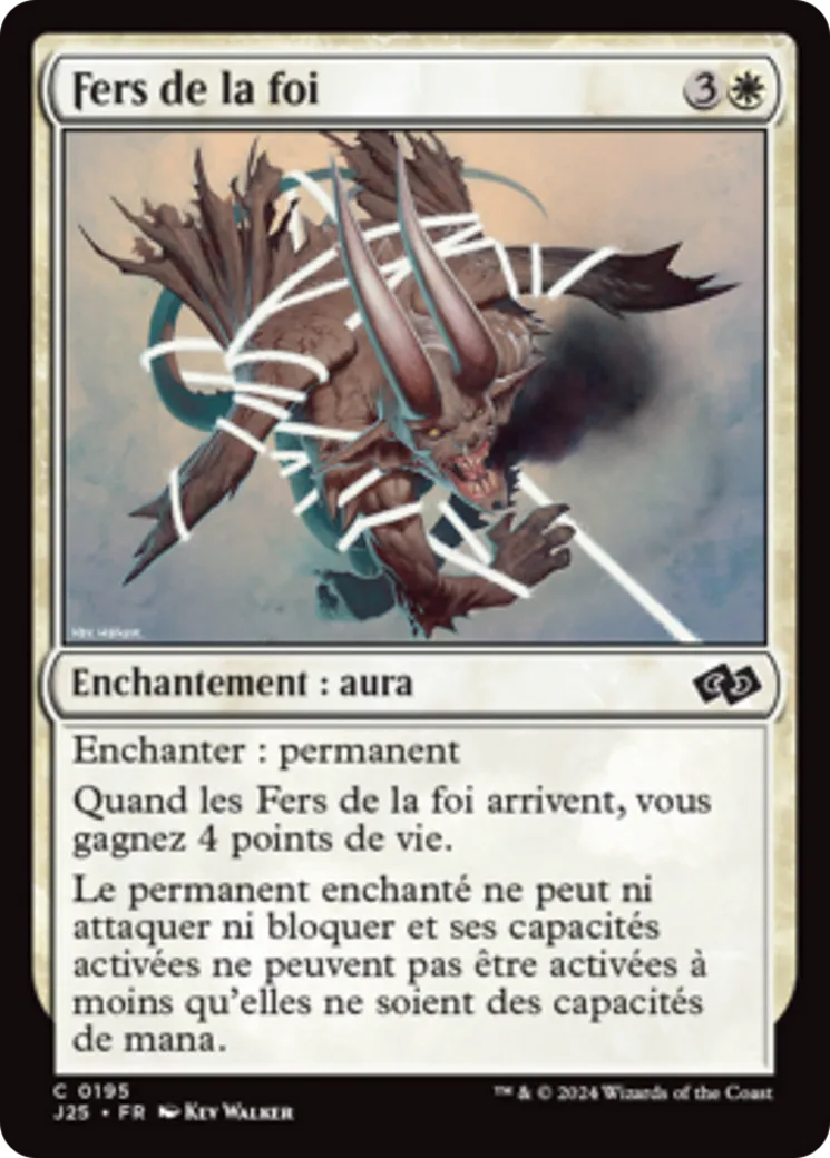 Fers de la foi — Foundations Jumpstart — Magic: The Gathering