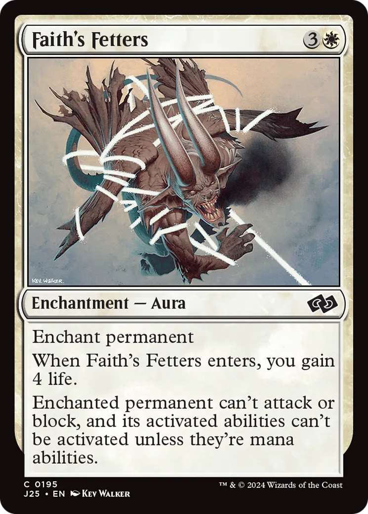 Fers de la foi — Foundations Jumpstart — Magic: The Gathering