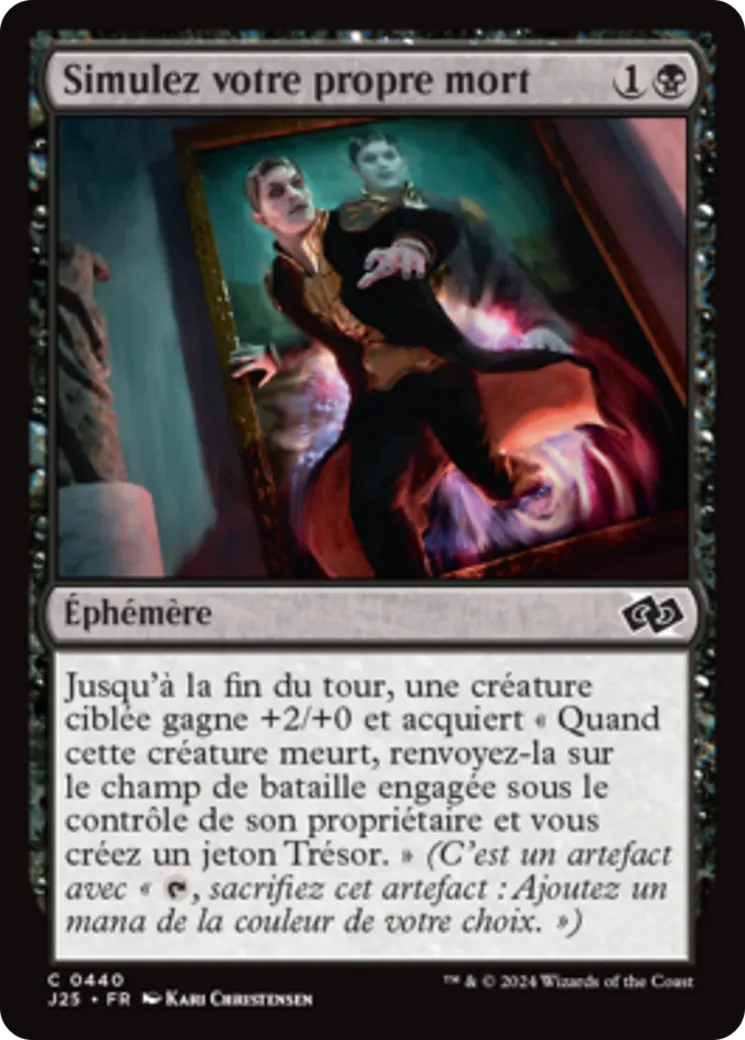 Simulez votre propre mort — Foundations Jumpstart — Magic: The Gathering