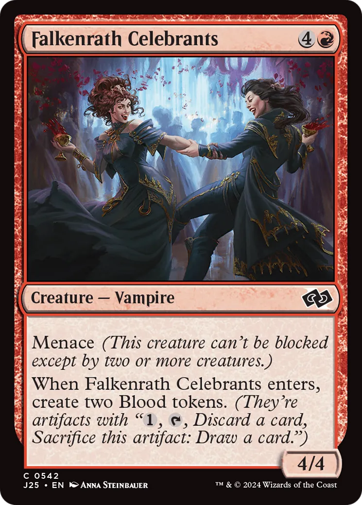 Falkenrath Celebrants — Foundations Jumpstart — Magic: The Gathering