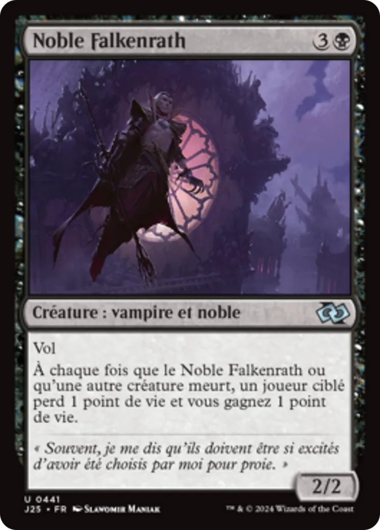Noble Falkenrath — Foundations Jumpstart — Magic: The Gathering