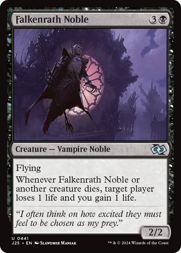 Noble Falkenrath — Foundations Jumpstart — Magic: The Gathering