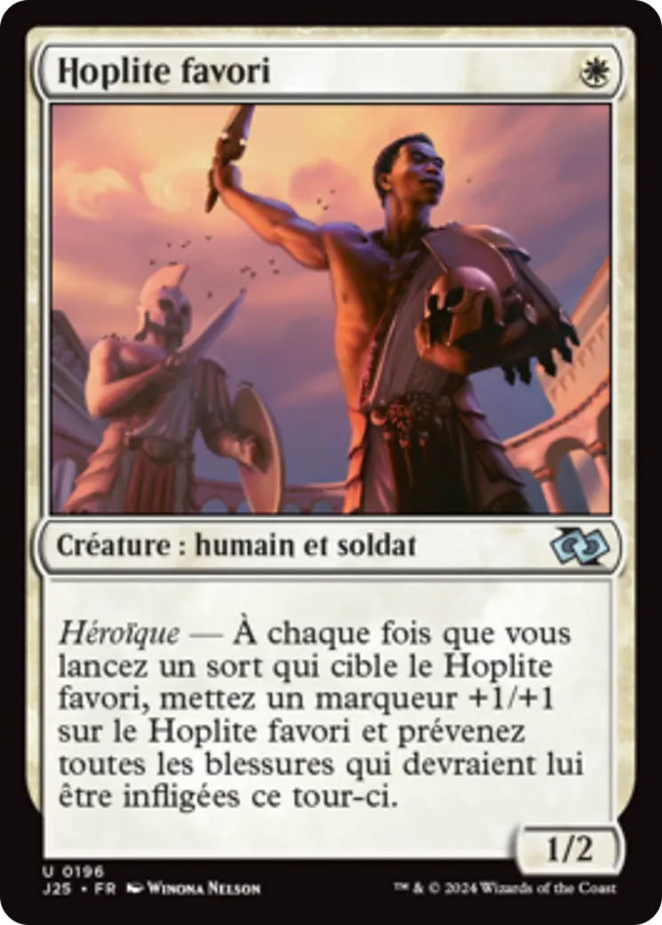 Hoplite favori — Foundations Jumpstart — Magic: The Gathering
