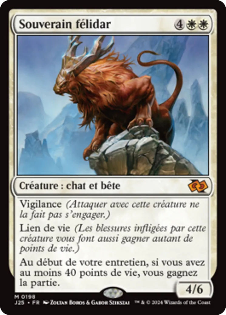 Souverain félidar — Foundations Jumpstart — Magic: The Gathering