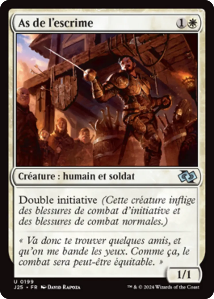 As de l'escrime — Foundations Jumpstart — Magic: The Gathering