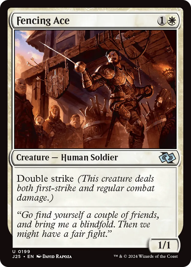 Fencing Ace — Foundations Jumpstart — Magic: The Gathering