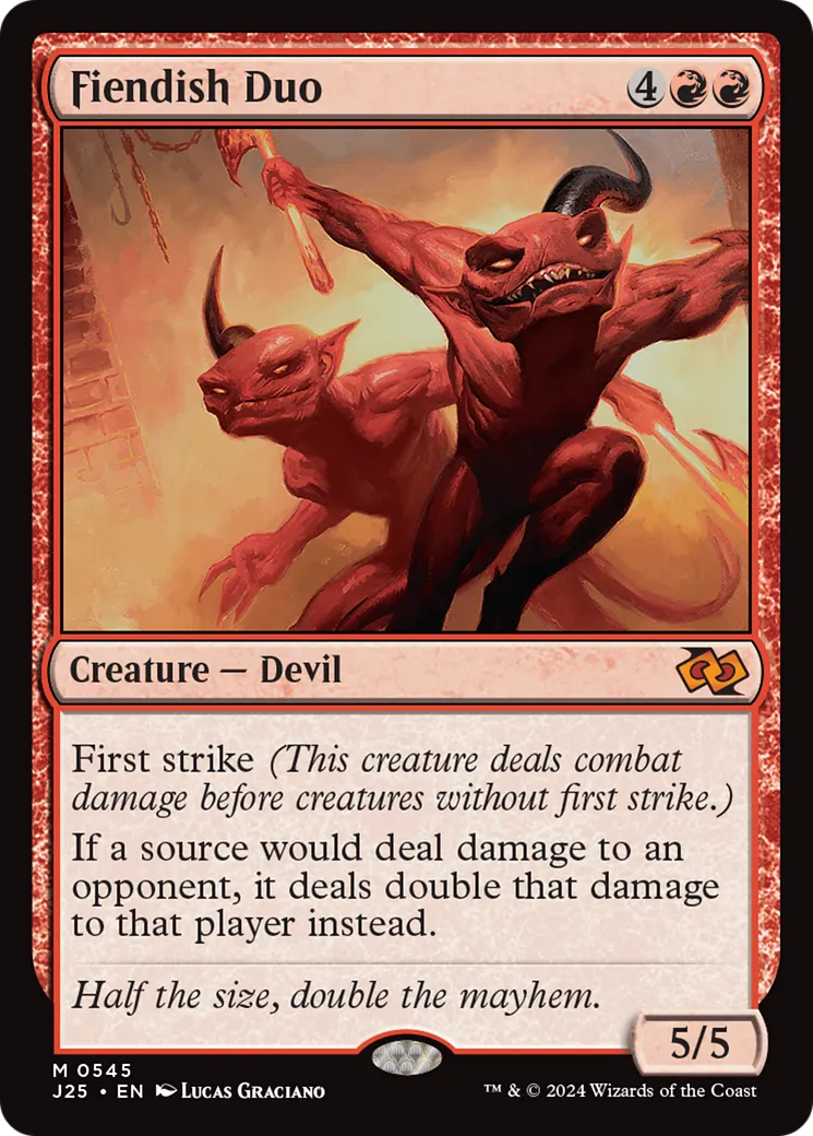 Duo fielleux — Foundations Jumpstart — Magic: The Gathering