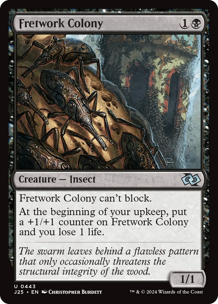 Fretwork Colony — Foundations Jumpstart — Magic: The Gathering