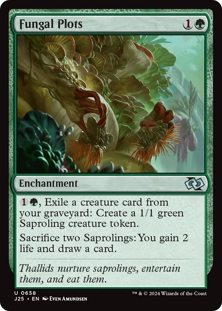 Fungal Plots — Foundations Jumpstart — Magic: The Gathering