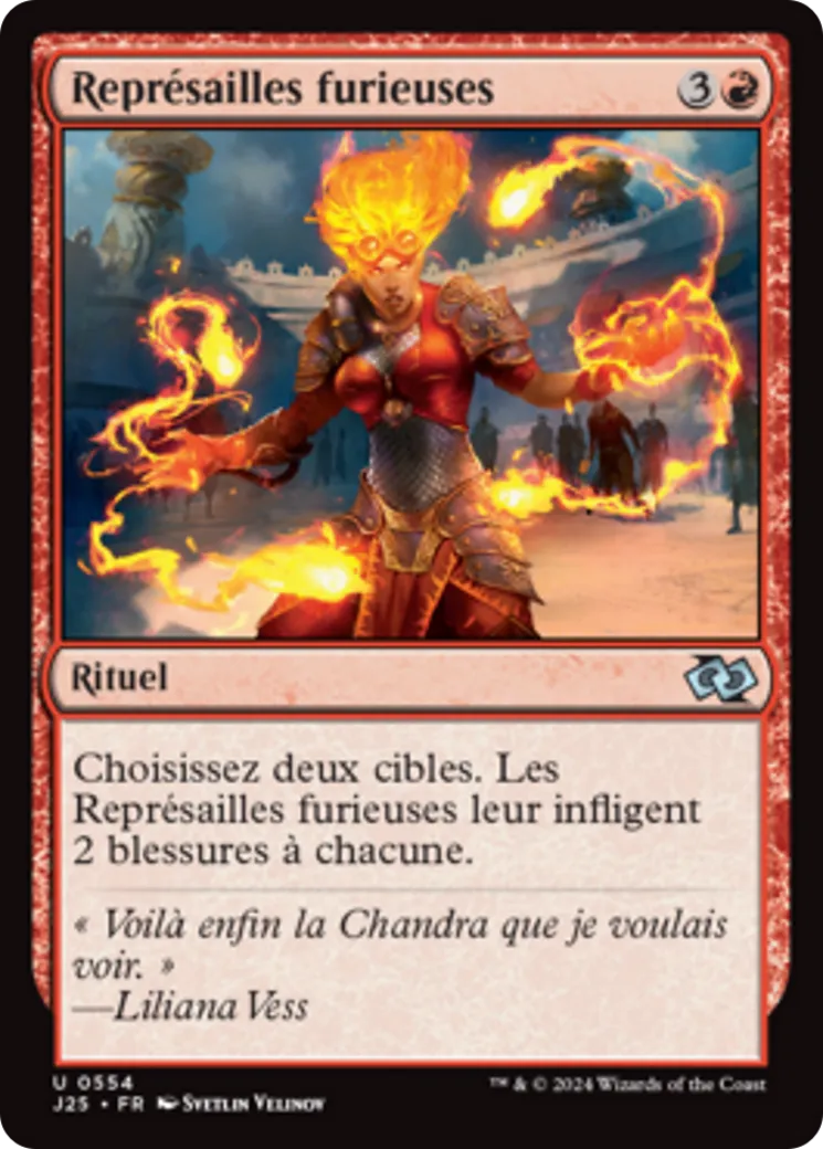 Représailles furieuses — Foundations Jumpstart — Magic: The Gathering