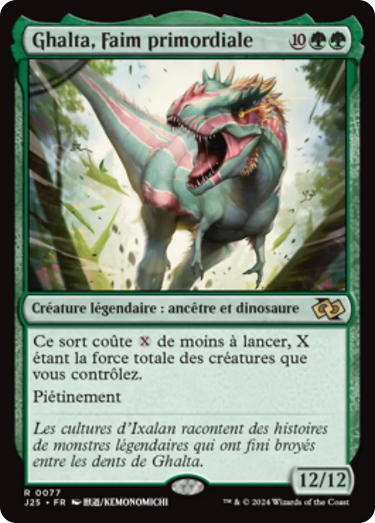 Ghalta, Faim primordiale — Foundations Jumpstart — Magic: The Gathering
