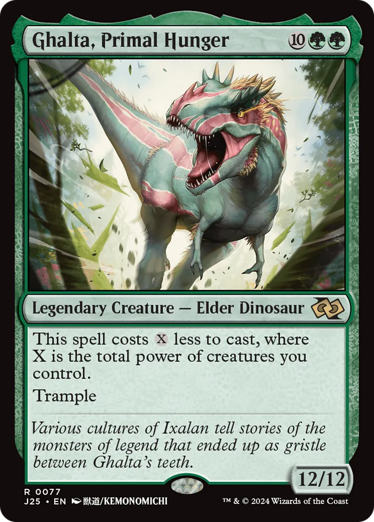 Ghalta, Primal Hunger — Foundations Jumpstart — Magic: The Gathering