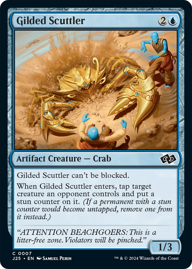 Gilded Scuttler — Foundations Jumpstart — Magic: The Gathering