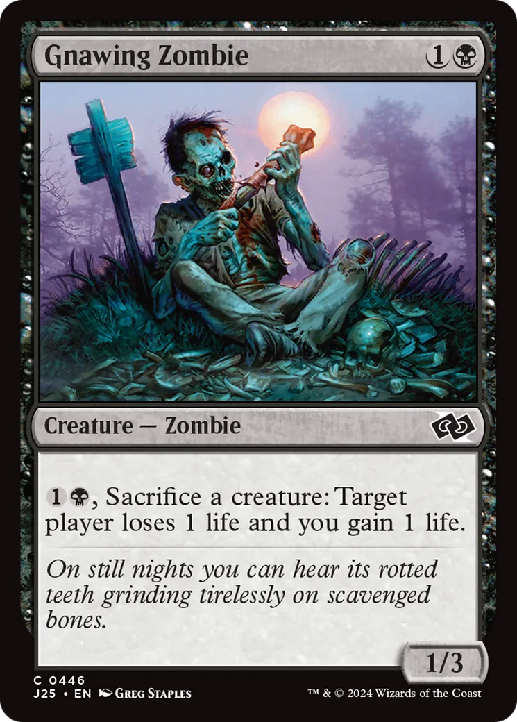 Gnawing Zombie — Foundations Jumpstart — Magic: The Gathering