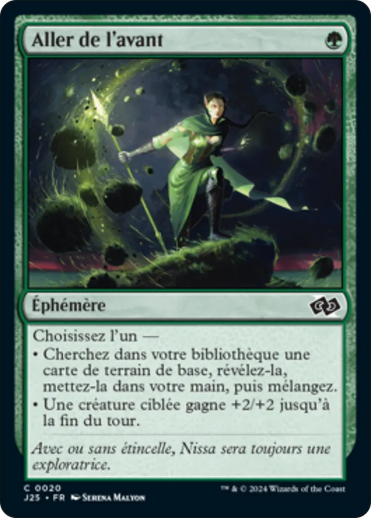 Aller de l'avant — Foundations Jumpstart — Magic: The Gathering