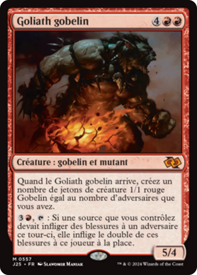 Goliath gobelin — Foundations Jumpstart — Magic: The Gathering