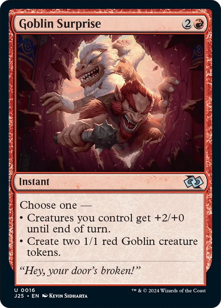 Goblin Surprise — Foundations Jumpstart — Magic: The Gathering