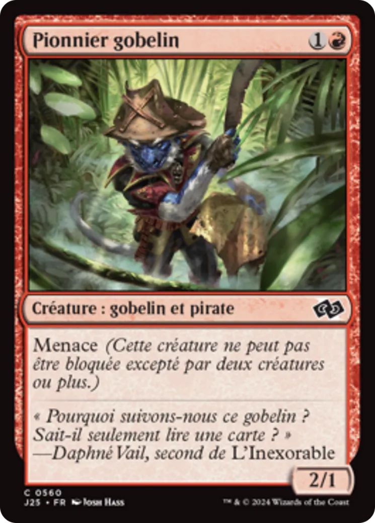 Pionnier gobelin — Foundations Jumpstart — Magic: The Gathering