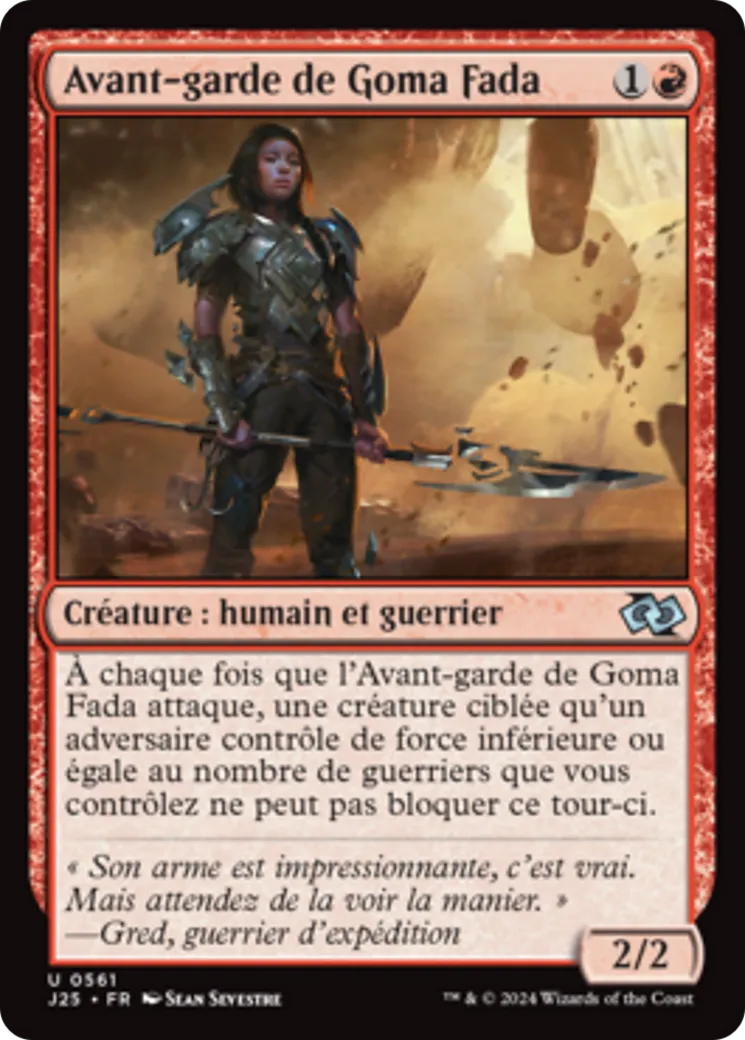 Avant-garde de Goma Fada — Foundations Jumpstart — Magic: The Gathering