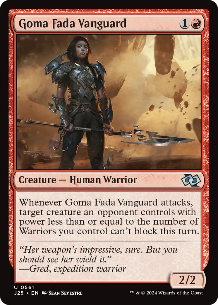 Goma Fada Vanguard — Foundations Jumpstart — Magic: The Gathering