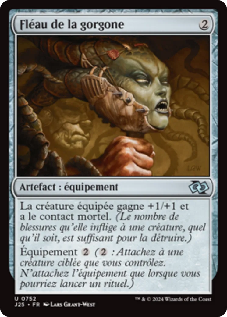 Fléau de la gorgone — Foundations Jumpstart — Magic: The Gathering