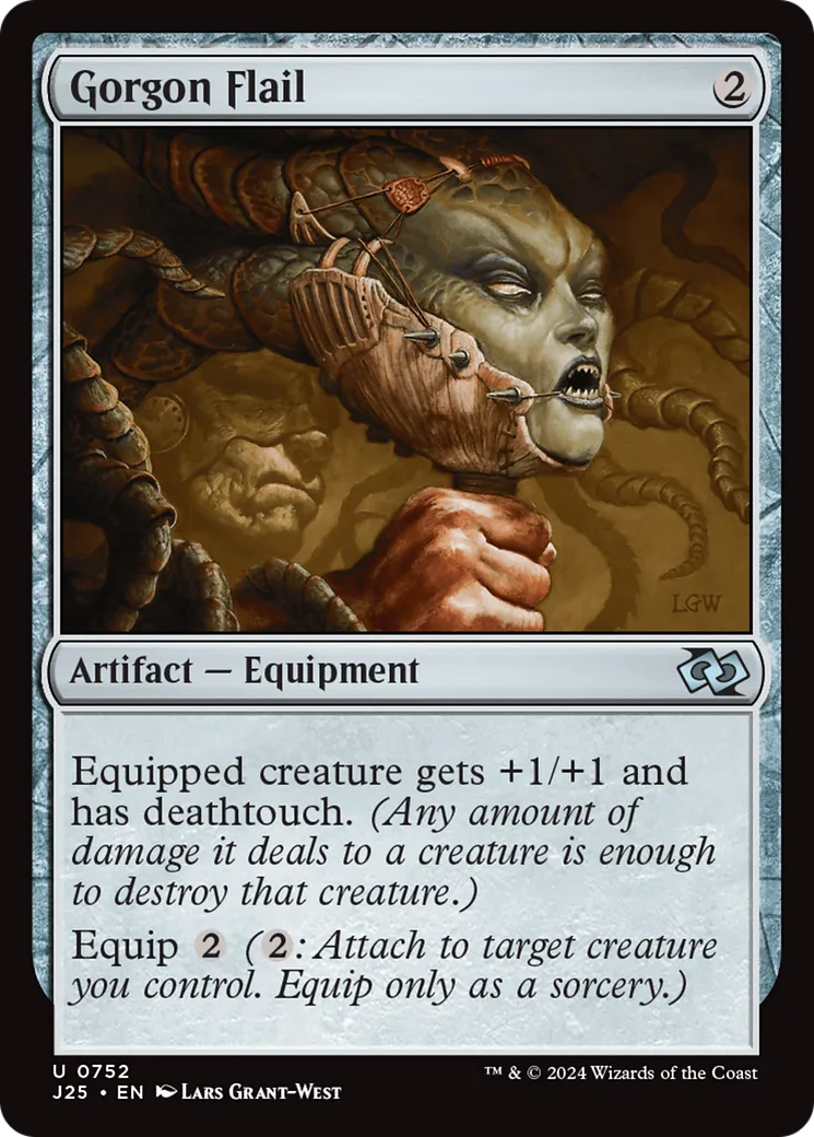 Gorgon Flail — Foundations Jumpstart — Magic: The Gathering
