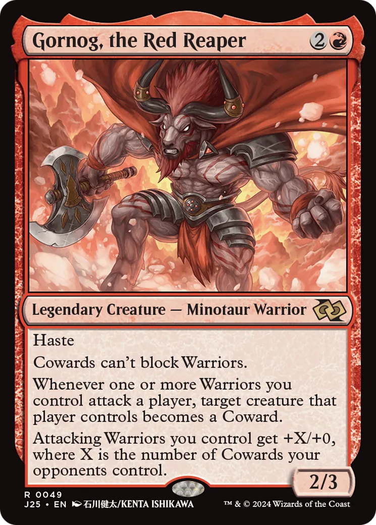 Gornog, the Red Reaper — Foundations Jumpstart — Magic: The Gathering